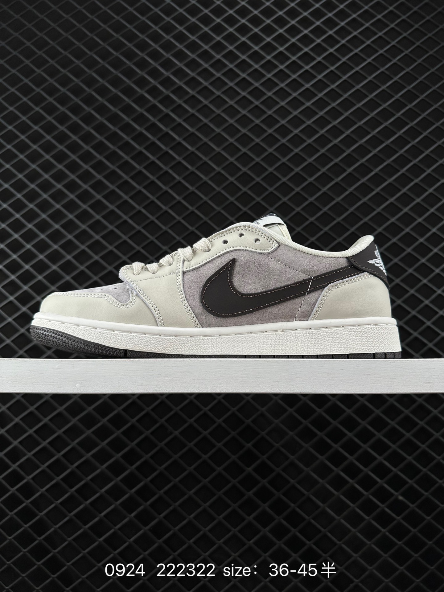 fragment design x Travis Scott x Nike Air Jordan 1 Low OG SP”Black/Green Toe“